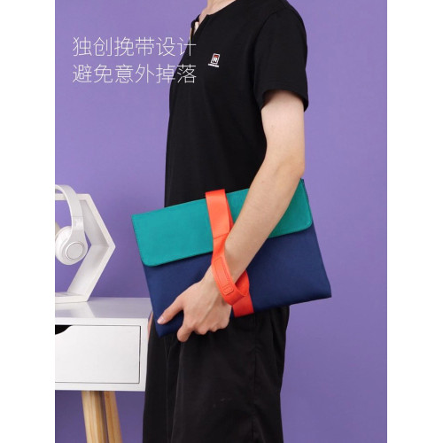 CASECOOL拼色筆記型電腦包內膽包適用macbookair13.6英寸 pro13.3寸15寸華爲matebook14寸15寸華爲16寸華碩