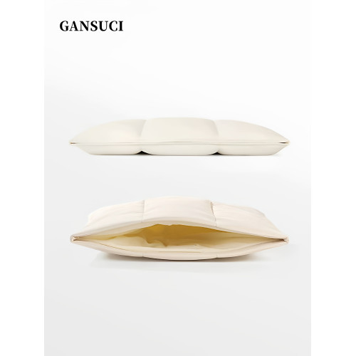 【磁吸設計內膽包】適用筆記型電腦磁吸枕頭包白色13.6寸蘋果筆記型電腦內膽包M5全包錦綸電腦包新款14寸柔軟