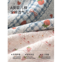 古今@內褲女生純棉2025新款10A抗菌少女可愛透氣全棉無痕三角短褲