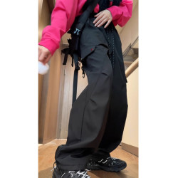 東北零下40度沖鋒褲男冬季加絨美式小個子工裝褲子滑雪防水防風褲