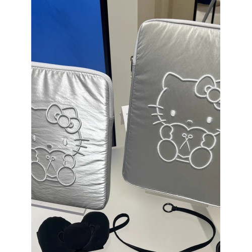 韓國ins博主凱蒂貓同款刺綉平板電腦包KAZUM筆記型電腦收納包 韓國ins博主凱蒂貓同款刺綉平板電腦包KAZUM筆記型電腦收納包