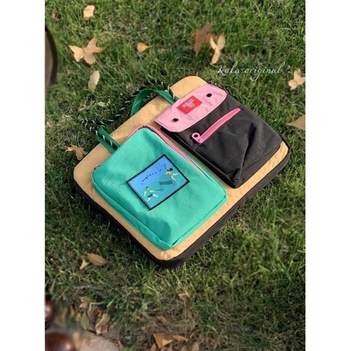 適用蘋果筆記型電腦包14寸2025新款女高顔值韓國ins風帆布包休閒聯想小新華爲16英寸內膽包