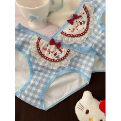 女生大碼7a級抗菌中腰內褲女加肥加大200斤女性舒適純棉胖MM女士