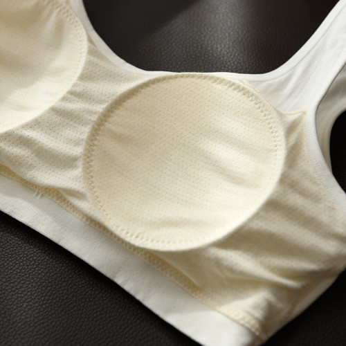 會員拍 兩件裝發育期少女蠶絲文胸一階段無鋼圈薄二階段學生內衣k