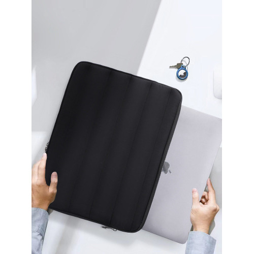 筆記型電腦包14寸女2024新款絲綿適用macbookair/pro13英寸防摔防震簡約聯想華爲13.3內膽包