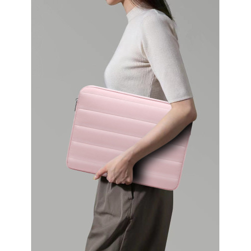 筆記型電腦包14寸女2024新款絲綿適用macbookair/pro13英寸防摔防震簡約聯想華爲13.3內膽包