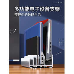筆電竪立式支架電腦底座平板收納五夾多槽1適用macbook華爲iPad