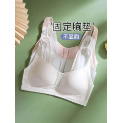 少女內衣初中高中學生發育期10-19透氣文胸夏季運動固定防震背心