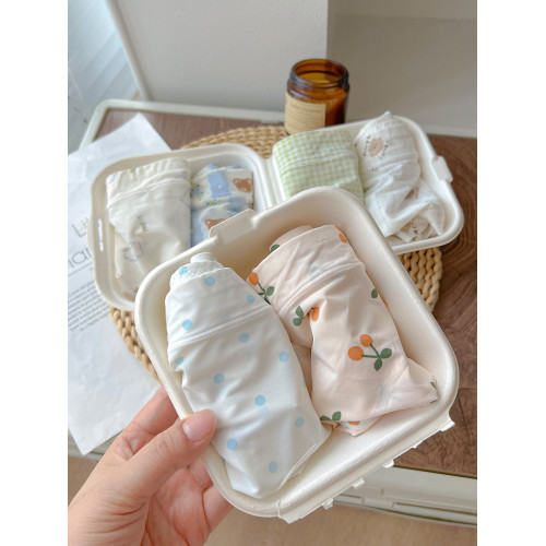 內褲女女生冰絲無痕可愛甜美卡通印花日系少女學生2025新款