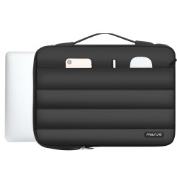 mosiso適用於蘋果電腦包手提air13 m4新款2025華爲Pro14m5雲朵筆電包太空棉