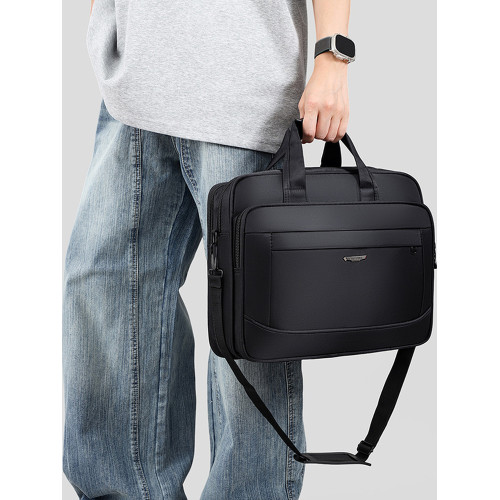 商務公文包防潑水牛津布包電腦包會議手提包文件男士單肩斜後後背包行李包出差大容量包 商務公文包防潑水牛津布包電腦包會議手提包文件男士單肩斜後後背包行李包出差大容量包