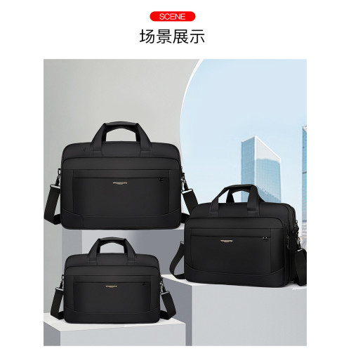 商務公文包防潑水牛津布包電腦包會議手提包文件男士單肩斜後後背包行李包出差大容量包 商務公文包防潑水牛津布包電腦包會議手提包文件男士單肩斜後後背包行李包出差大容量包