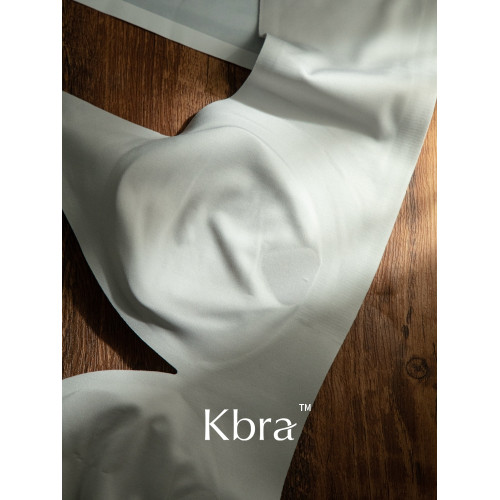 Kbra天絲莫代爾大胸顯小內衣女無痕隱形無鋼圈收副乳防下垂文胸罩
