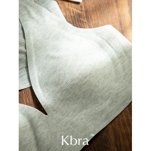 Kbra天絲莫代爾大胸顯小內衣女無痕隱形無鋼圈收副乳防下垂文胸罩