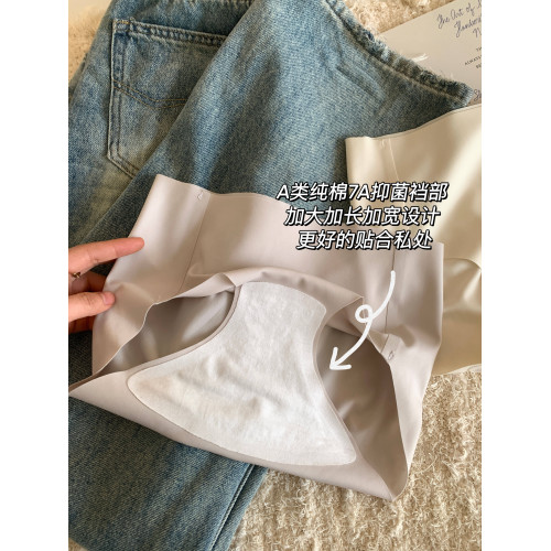 無痕內褲女士夏季薄款奶皮冰絲抗菌純棉全棉襠大碼女生2026新款 無痕內褲女士夏季薄款奶皮冰絲抗菌純棉全棉襠大碼女生2026新款