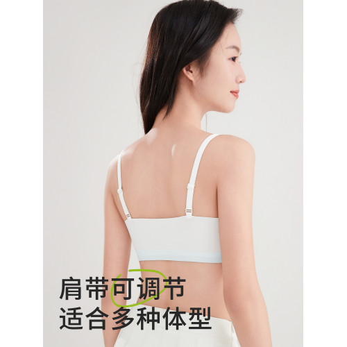 初中生吊帶少女內衣15嵗女童發育期背心青少年二階段高中學生文胸