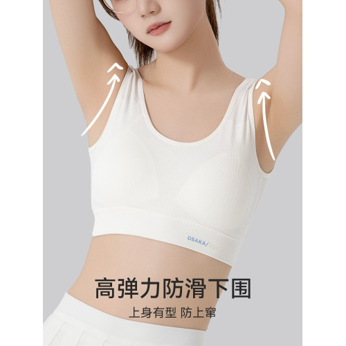 貓人少女文胸女學生運動內衣初中高中生二三階段發育期固定杯背心