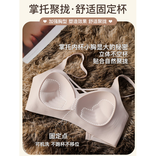 內衣女小胸聚攏無鋼圈顯大2026新款爆款文胸收副乳防下垂文胸胸罩
