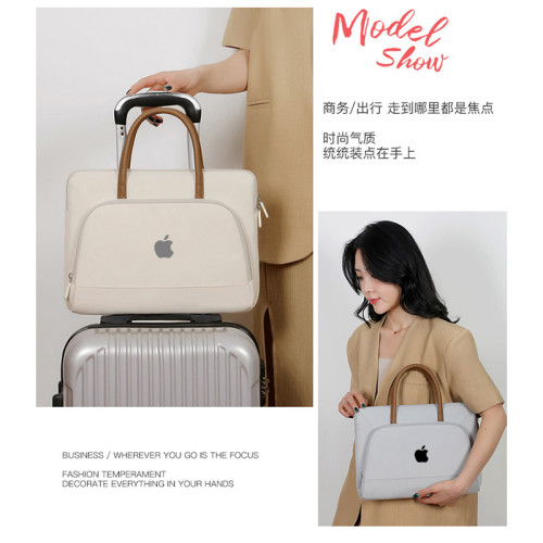 適用於蘋果筆電Apple MacBook Air M2/M3 13/13.3英寸電腦包Pro 14/16寸男女手提包 適用於蘋果筆電Apple MacBook Air M2/M3 13/13.3英寸電腦包Pro 14/16寸男女手提包
