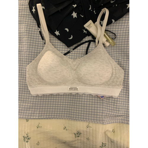 韓系外擴漫畫胸內衣女小胸聚攏顯大上托平胸專用無痕無鋼圈文胸罩