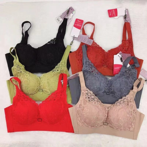 琪姝8997無鋼圈8996聚攏調整型收副乳內衣蕾絲小胸胸罩女文胸