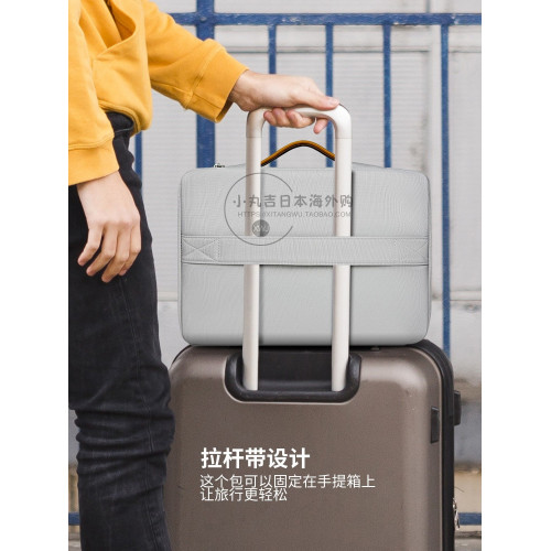 日本可攜式氣囊包氣囊防摔手提筆記型電腦包適用聯想華爲16寸內膽包