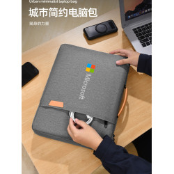 適用於微軟Surface筆記型電腦包laptop6/5/4/3/2氣囊防護內膽包 13.5英寸 15英寸 筆電防水防震防摔保護套