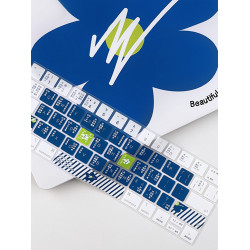 適用macbook鍵盤膜M2蘋果筆電M1電腦macbookair15寸macbookpro