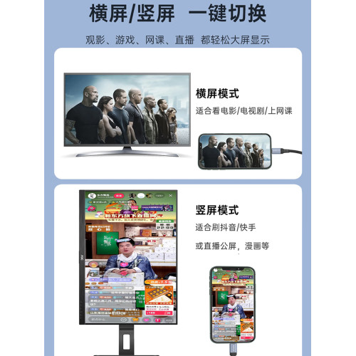 適用蘋果轉hdmi手機vga連接電視轉換器ipad平板lightning高清外接