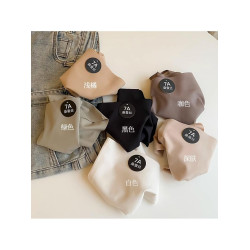 2條裝 歐美無痕大地色大碼運動內褲柔軟抑菌桑蠶絲棉檔中腰三角褲