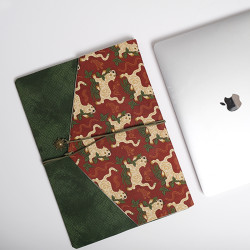 適用於華爲筆電matebook13DXpro14/16s橫版電腦內膽包保護套原創國風蘋果筆記型電腦macbook air13.6