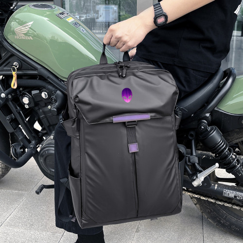 適用M18外星人X17筆記型電腦包18英寸M17後後背包遊戯本X16大容量M16雙肩包17寸alienware可放鍵盤籃球2024