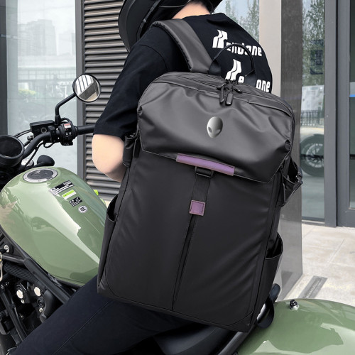 適用M18外星人X17筆記型電腦包18英寸M17後後背包遊戯本X16大容量M16雙肩包17寸alienware可放鍵盤籃球2024