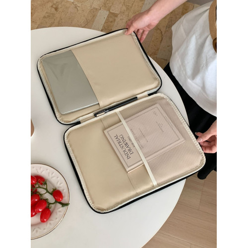 華爲筆記型電腦包14寸2025新款韓國ins風適用蘋果macbookair/pro13.3英寸iPad收納包聯想內膽包
