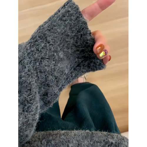 韓國東大門2025春秋新款松緊腰極簡風綠色直筒顯瘦休閒褲燈芯絨褲 韓國東大門2025春秋新款松緊腰極簡風綠色直筒顯瘦休閒褲燈芯絨褲