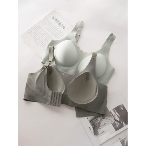 大碼巨包容無痕內衣260斤聚攏舒適全罩杯大胸顯小無鋼圈女士文胸