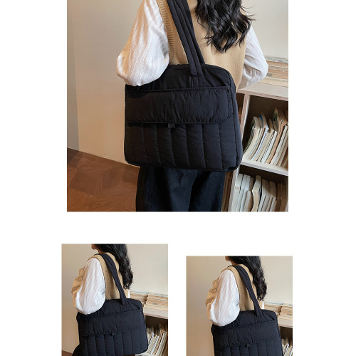 手提電腦包14寸女內膽包2026新款筆電保護套16寸適用蘋果Air15寸MacBook華爲聯想Pro托特單肩包