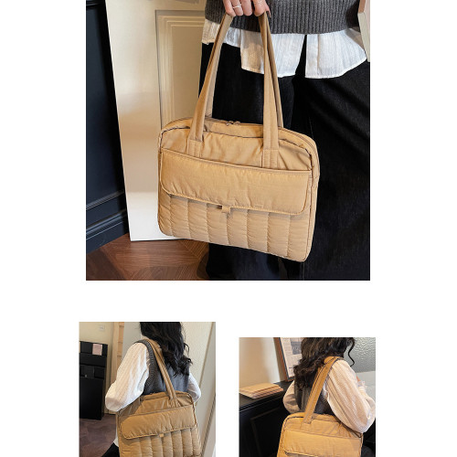 手提電腦包14寸女內膽包2026新款筆電保護套16寸適用蘋果Air15寸MacBook華爲聯想Pro托特單肩包