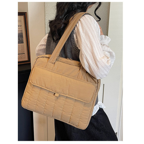 手提電腦包14寸女內膽包2026新款筆電保護套16寸適用蘋果Air15寸MacBook華爲聯想Pro托特單肩包