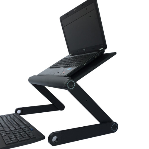 筆電支架折曡升降增高墊電腦桌面散熱器底座護頸椎站立辦公托架