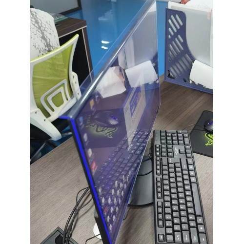 【懸掛式】34寸桌上型電腦抗藍光防窺膜護眼綠光抗疲勞膜機考考試膜