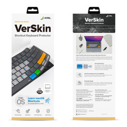 JCPAL適用2025新款macbookpro13/14/15/16寸鍵盤膜快捷功能透光