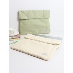 電腦內膽包14寸2024新款適用macbookair/pro13英寸蘋果筆電保護套iPad11Pro收納純色簡約電腦包