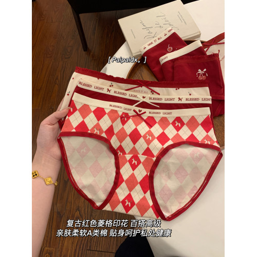 紅色內褲女款純棉2026新款本命年7a級全棉抗菌襠女生女士三角褲