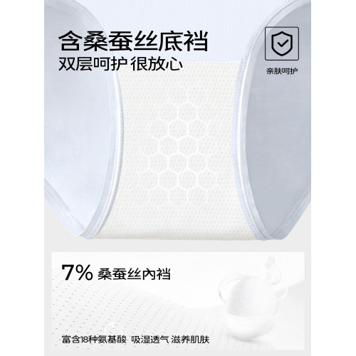 糖粒天絲莫代爾大碼內褲女胖mm中腰包臀加長襠女生三角褲2025新款