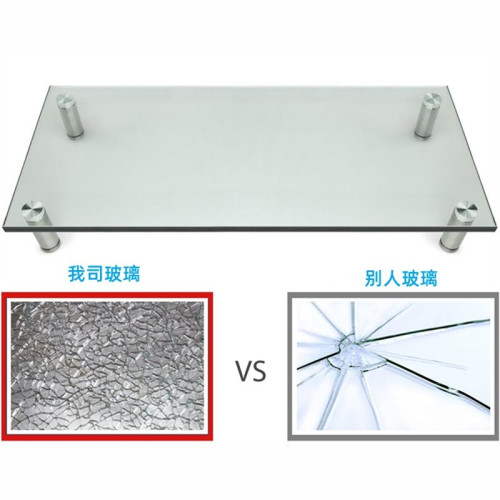 鋼化玻璃耐高溫拼豆增高架可升降螢幕底座辦公室桌面顯示屏墊高架