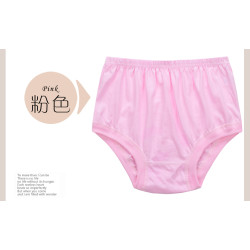 中老年內褲女純棉媽媽內褲老人高腰大碼寬鬆三角短褲女士全棉褲頭