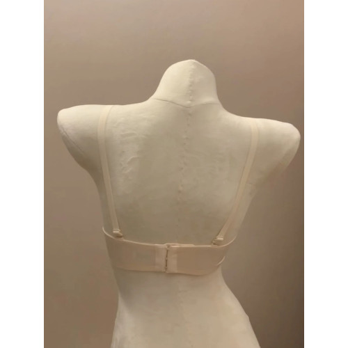 蕾絲半杯內衣女無痕無鋼圈聚攏小胸顯大圓圓杯上托收副乳文胸套裝