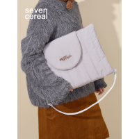 七穀|松餅筆記型電腦包適用蘋果macbook時尚手提包緩震保護套14寸