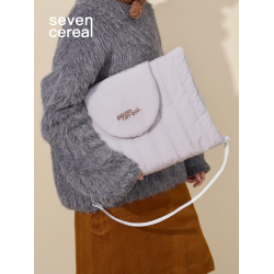 七穀|松餅筆記型電腦包適用蘋果macbook時尚手提包緩震保護套14寸